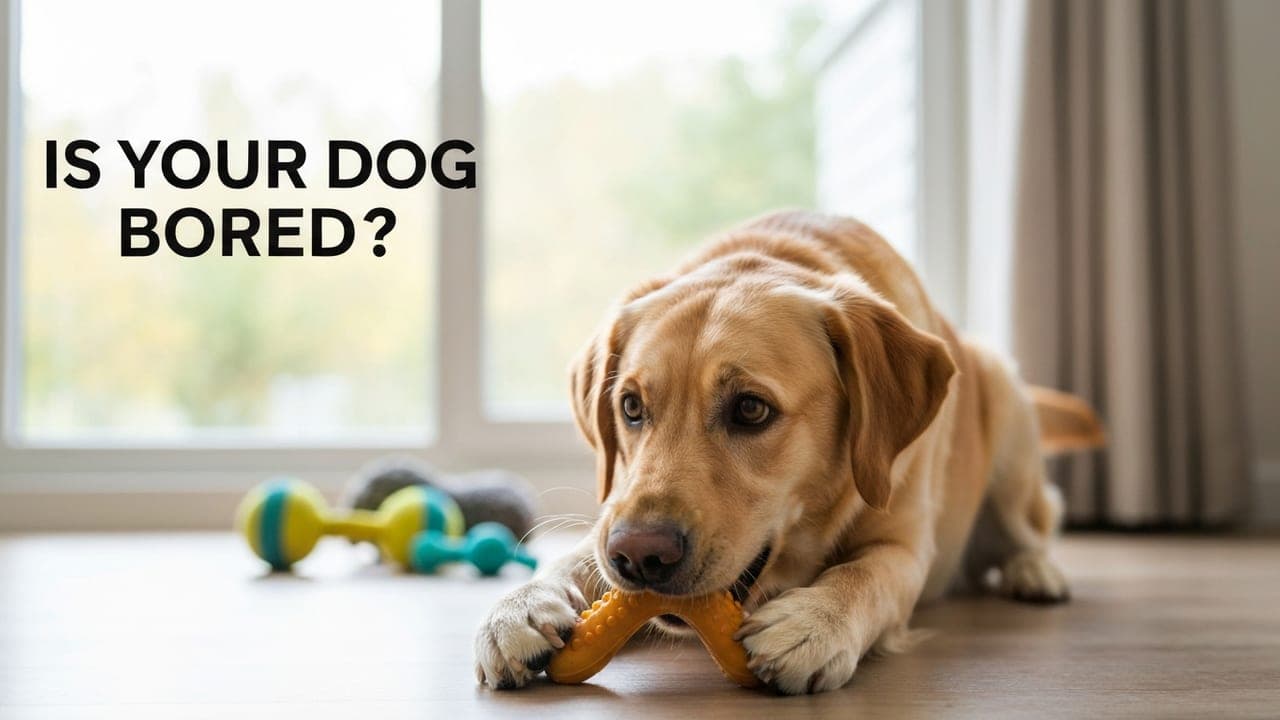 Is Your Dog Bored? 8 Signs (And What to Do About It)