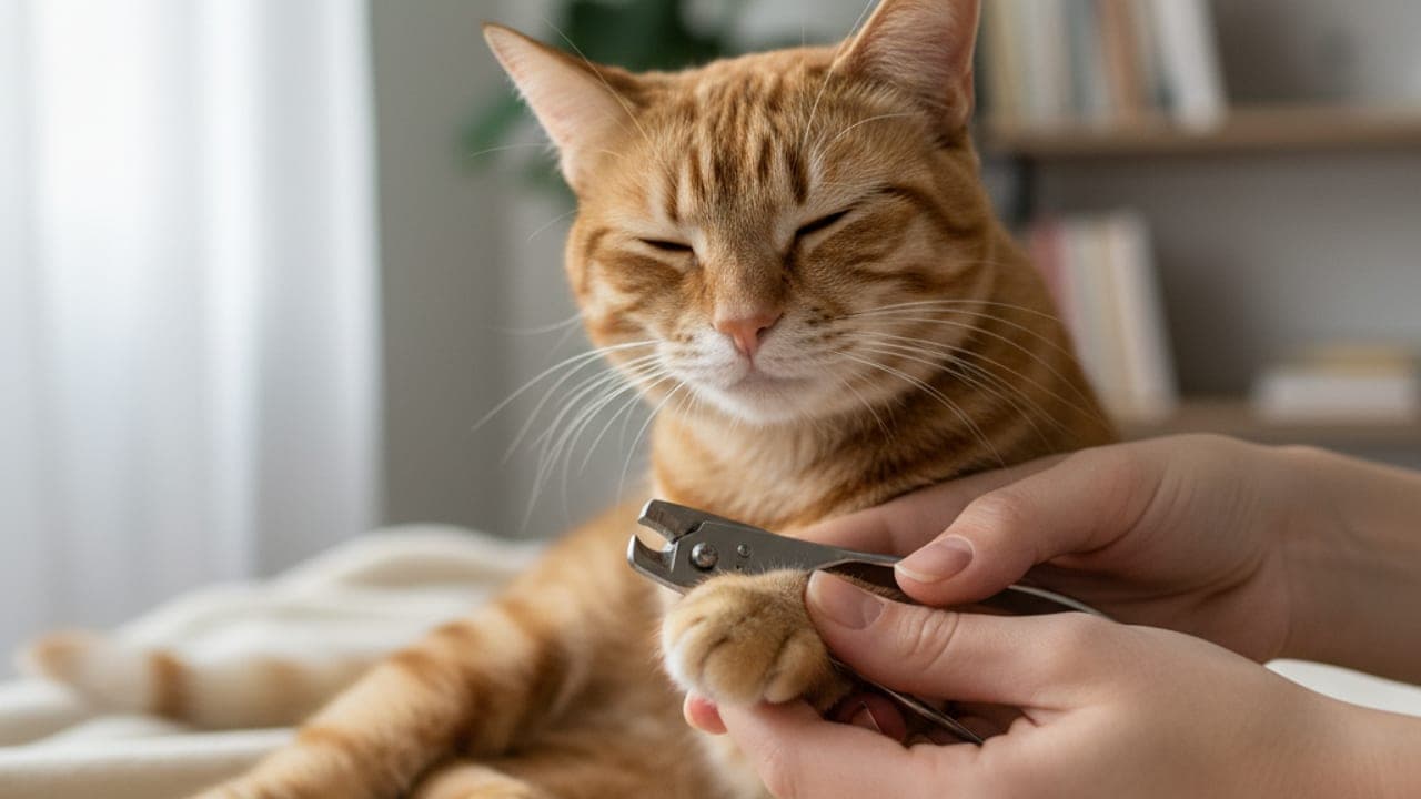 How to Trim Your Cat's Nails Without Getting Scratched