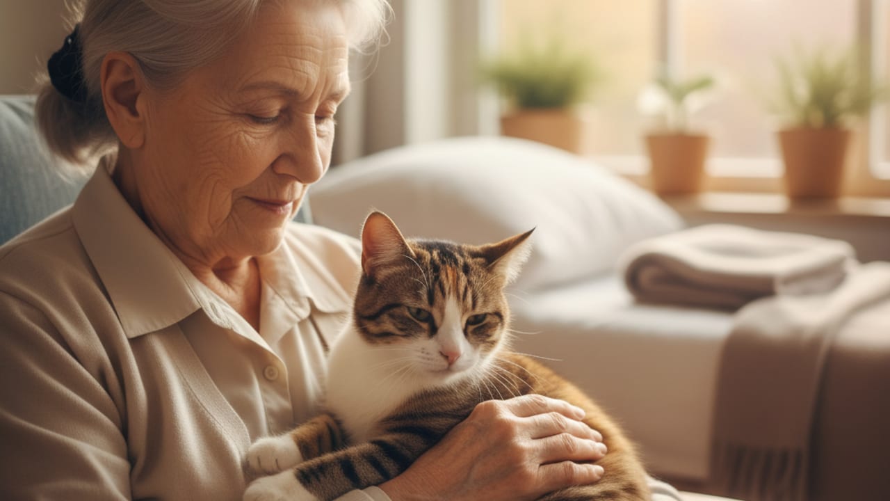 Luna — Luna the Rescue Cat Who Became a Therapy Animal